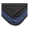 Impact Aware™ RPET foldable quilted picnic blanket black | No Branding | not available | not available | not available