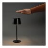 Zenic RCS recycled plastic USB re-chargable table lamp black | No Branding | not available | not available
