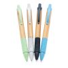 Bamboo & wheat straw pen white | No Branding | not available | not available
