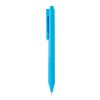X9 solid pen with silicone grip blue | No Branding | not available | not available