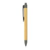 FSC®write responsible recycled paper barrel pen Charcoal Grey | No Branding | not available | not available