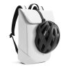 Urban Water Resistant Flap-top Backpack grey-black | No Branding | not available | not available