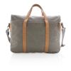Canvas laptop bag PVC free grey | No Branding | not available | not available | not available