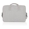 Laluka AWARE™ recycled cotton 15.4 inch laptop bag grey | No Branding | not available | not available | not available