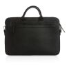Swiss Peak GRS recycled PU 14 inch laptop bag black | No Branding | not available | not available