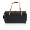 Canvas travel/weekend bag PVC free black | No Branding | not available | not available | not available