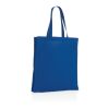 Impact AWARE™ Recycled cotton tote w/bottom 145g blue | No Branding | not available | not available | not available