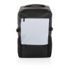 PU high visibility easy access 15.6" laptop backpack black | No Branding | not available | not available