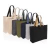 Impact Aware™ 240 gsm rcanvas large tote undyed black | No Branding | not available | not available | not available