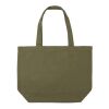 Impact Aware™ 240 gsm rcanvas shopper w/pocket undyed green | No Branding | not available | not available | not available