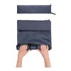 Dillon AWARE™ RPET lighweight foldable backpack navy | No Branding | not available | not available | not available