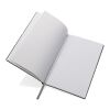 A5 recycled leather notebook light grey | No Branding | not available | not available