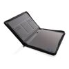 Impact AWARE™ RPET A4 portfolio with zipper anthracite