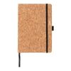 Cork hardcover notebook A5 brown | No Branding | not available | not available