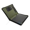 Impact Aware™ deluxe 300D tech portfolio with zipper green | No Branding | not available | not available