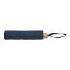 20.5" Impact AWARE RPET 190T Pongee bamboo umbrella navy | No Branding | not available | not available
