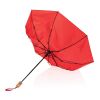 "21"" Impact AWARE™ RPET 190T bamboo auto open/close umbrell red | No Branding | not available | not available