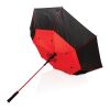 27" Impact AWARE™ RPET 190T auto open stormproof umbrella red | No Branding | not available | not available