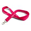 Flat Polyester Lanyards Custom Pantone Colour | Without Branding | 10 mm | Mobile phone loop | Without accessories | No Safety Break | No Short Release Clip