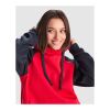 Badet unisex two-tone hoodie Heather grey-Red | XL