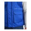 Amanzor multi-purpose workwear bodywarmer with high neck Standard | Royal blue | XL | No Branding | not available | not available | not available