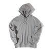 Iqoniq Rila lightweight recycled cotton hoodie light heather anthracite | M | No Branding | not available | not available | not available