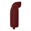 Iqoniq Yengo recycled cotton hoodie with sidepockets burgundy | M