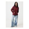 Iqoniq Yengo recycled cotton hoodie with sidepockets burgundy | M | No Branding | not available | not available | not available