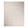 VINGA Monogram GRS blanket off white | No Branding | not available | not available | not available