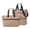VINGA Baltimore RCS expandable weekend bag greige