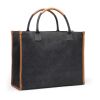VINGA Bosler RCS recycled canvas tote black | No Branding | not available | not available