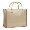 VINGA Bosler RCS recycled canvas tote brown | No Branding | not available | not available