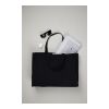 VINGA Hilo AWARE™ recycled canvas maxi tote bag black | No Branding | not available | not available | not available