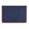 VINGA Bosler GRS recycled canvas 14" laptop sleeve navy | No Branding | not available | not available