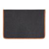 VINGA Bosler GRS recycled canvas 16" laptop sleeve black | No Branding | not available | not available