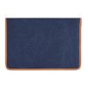 VINGA Bosler GRS recycled canvas 16" laptop sleeve navy | No Branding | not available | not available