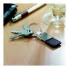 PU and metal leather key ring black | No Branding | not available | not available | not available