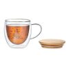 Double wall borosilicate mug with tree design transparent | Without Branding | not available | not available | not available