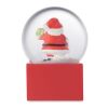 Small snow ball glass ornament red | No Branding | not available | not available | not available