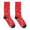Pair of Christmas socks L red | No Branding | not available | not available | not available