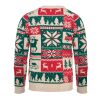 Christmas knitted sweater S-M beige