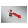 Santa keyring bag charm red