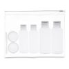 Travelling pouch with bottles transparent | No Branding | not available | not available