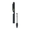 Spirit level pen with LED light black