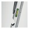 Spirit level pen with LED light matt silver | No Branding | not available | not available