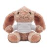 Bunny plush wearing a hoodie white | No Branding | not available | not available | not available