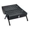 Portable barbecue with chimney black | No Branding | not available | not available