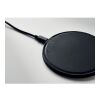 Recycled 15W Wireless charger black | No Branding | not available | not available