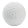 Lip balm in golf ball shape white | No Branding | not available | not available