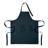 Organic cotton apron 240 gr/m² blue | No Branding | not available | not available | not available